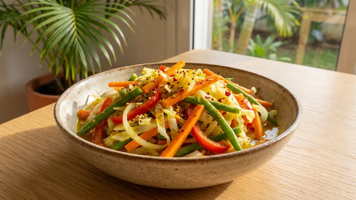 Achard de legume | Recette pro réunionnaise Top 2026