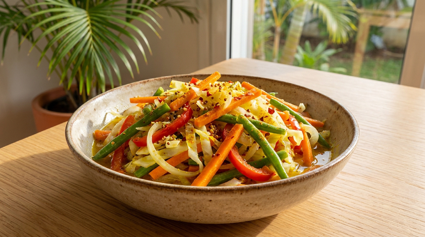 Achard de legume | Recette pro réunionnaise Top 2026