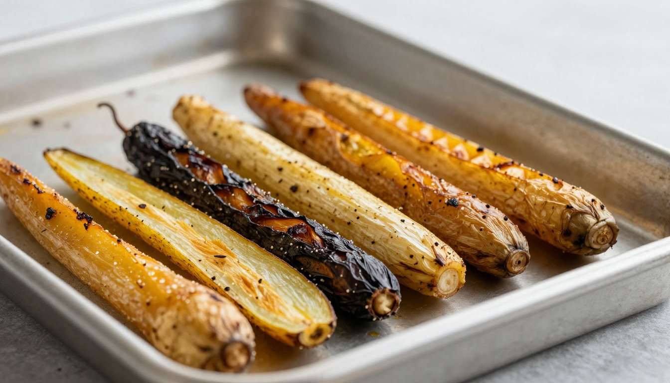 Légumes verts et croquants pour équilibrer le gras
