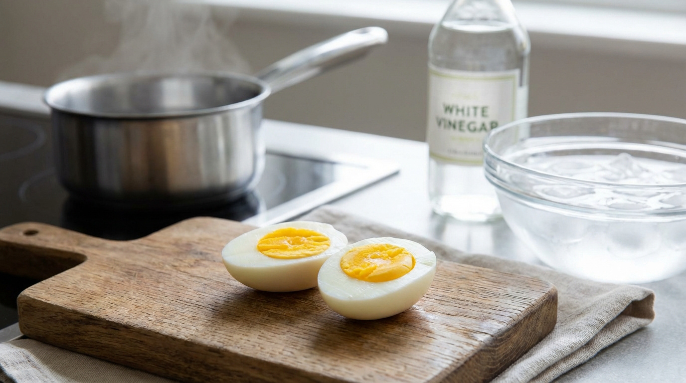 œuf dur cuisson | 9 min pour un jaune parfait - Guide 2026