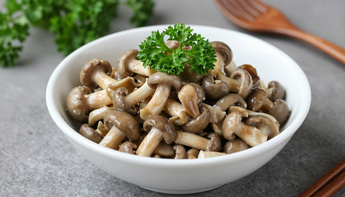Champignons et sauces pour une touche forestière