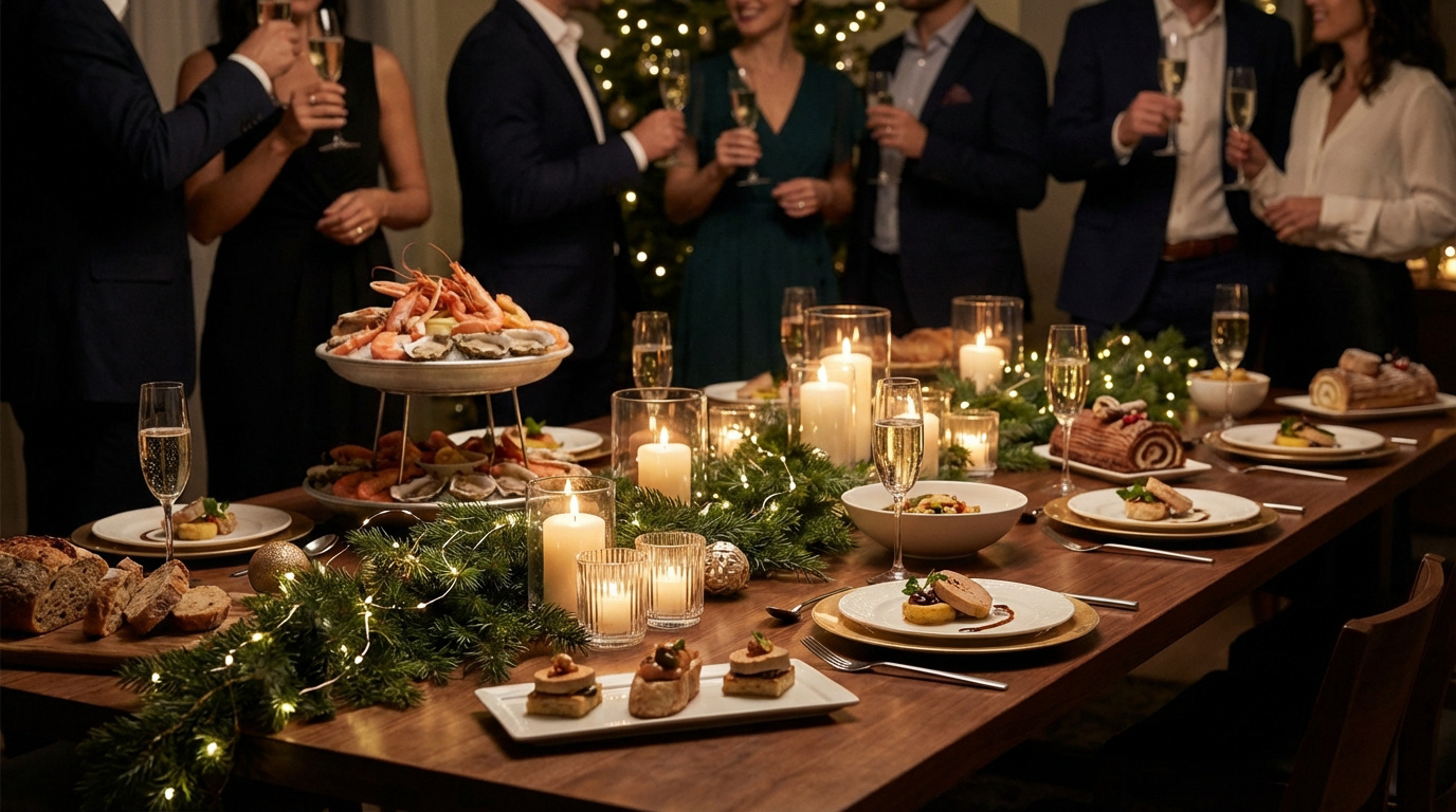 Réveillon du nouvel an 2026 | Top menus et guide pro